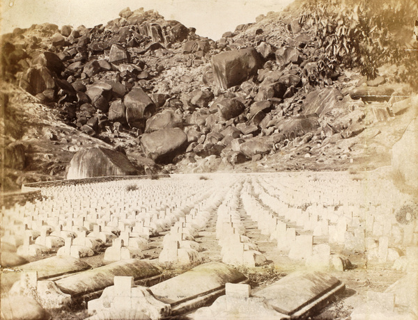 Graves, 'Ten Thousand Rocks', Xiamen, 1896