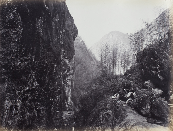 Touring party in Bankers' Glen, on the Yuen Foo branch of the Min River, near Fuzhou