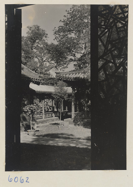 Courtyard at Ta Yuan Fu, Yenching