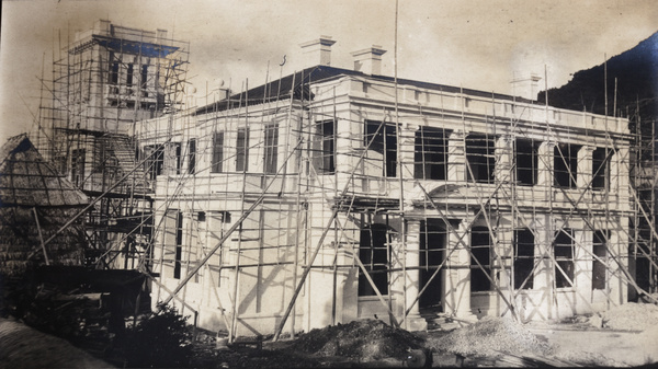 Morrison Hall under construction, Hong Kong University, Hatton Road, Hong Kong