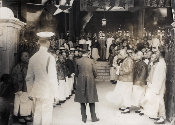 Special occasion at the Tung Wah Hospital (東華醫院), Hong Kong