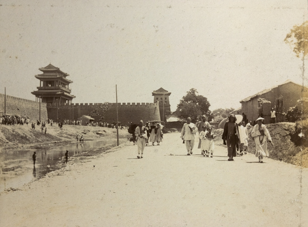 City walls and gate, Peking