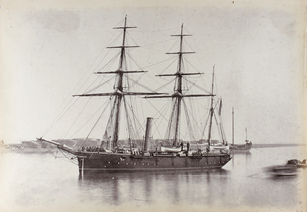 H.M.S. 'Midge', a British gunboat