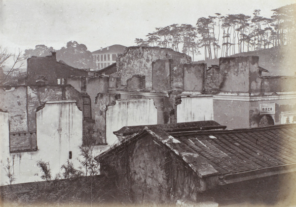 Ruins after a fire, Fuzhou, January 1890