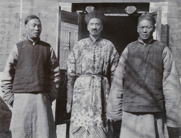 Three Chinese men