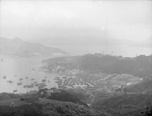 A view over Aldrich Bay and Shau Kei Wan, Hong Kong