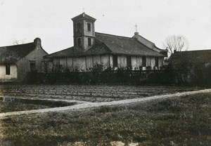 A village church in the countryside west of Shanghai