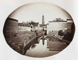 Tianfeng Pagoda (天封塔) and Baishui Alley (白水巷), Ningpo