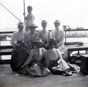 On board the S.S. Nagata Maru, 1900