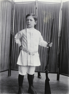 Charles Elliott on his fifth birthday, 1915
