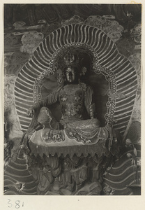 Statue of a Boddhisattva at Da jue si