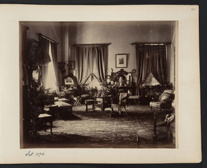 Drawing room, Drew family home, Canton