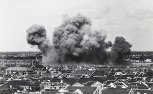 Japanese shelling, Shanghai, 1937