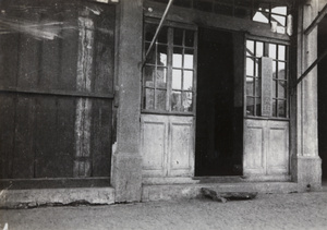 Zhabei Police Station, Tiendong Road, Shanghai, August 1937