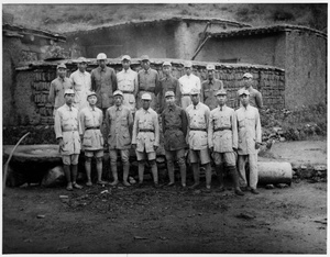 Radio station chiefs and operators for the whole Jinchaji area, 1942
