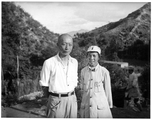 General Nie Rongzhen (Nieh Jung-chen 聂荣臻) and his wife Zhang Ruihua (张瑞华), 1942