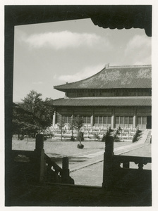 Part of Lingendian (祾恩殿), Hall of Prominent (or Eminent) Favour, at Changling (tomb of the Yongle Emperor), Beijing (北京)