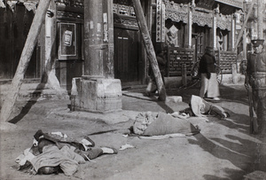 Bodies of executed looters, Peking Mutiny, 1912