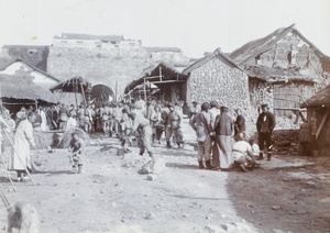 Republican soldiers entering Nanjing (南京市) at Taipingmen (太平门)