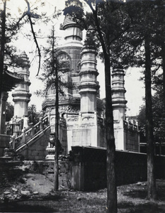 Marble stupa, West Yellow Temple (Xihuang Temple 西黄寺), Beijing