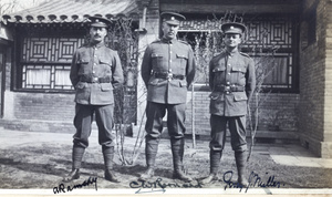 A. Ramsay, C.W. Barnard, Percy J. Miller, Peking